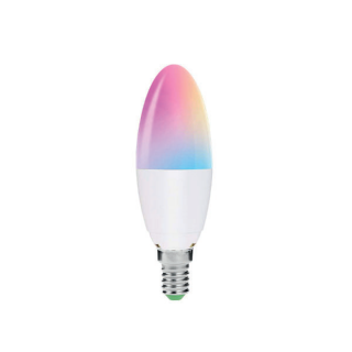 Woox Smart Home Smart bulb - R5076 (E14, 4.5 Watt, 350 Lumen, 2700K, RGB, Wi-Fi, ) Acasă