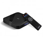 APPROX Media player - 4K Smart TV box QuadCore1.5Ghz, 16GB built-in memory, Android7.1, WiFi, HDMI, BT, 2 pcsUSB, remote switch. 