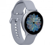 Samsung Galaxy Watch Active 44mm aluminum Silicone Strap Cloud Silver 