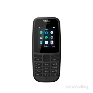 Nokia 105 (2019) DualSIM Black Mobile