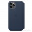 Apple iPhone 11 Pro Folio Deep Sea Blue (Blue) leather case thumbnail