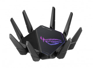 ASUS ROG Rapture GT-AX11000 Pro router wireless Gigabit Ethernet Tri-band (2.4 GHz / 5 GHz / 5 GHz) Negru PC