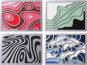 HyperX Badge Pack - Abstract Magnetic Badges Etichetă tastatură thumbnail