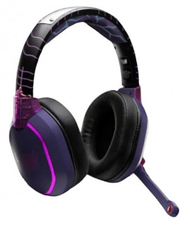 Lexip Sasuke Revenge Căști Prin cablu & Wireless Bandă de fixare pe cap Gaming Bluetooth Negru, Purpuriu PC