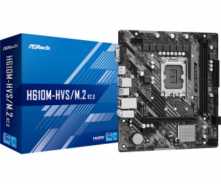 Asrock H610M-HVS/M.2 R2.0 Intel H610 LGA 1700 micro-ATX PC