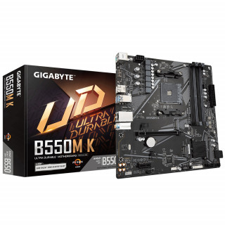 GIGABYTE B550M K plăci de bază AMD B550 Mufă AM4 micro-ATX PC