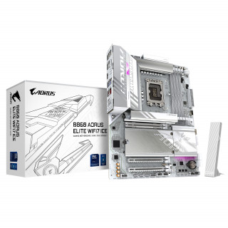 GIGABYTE B860 AORUS ELITE WIFI7 ICE Intel B860 LGA 1851 (Socket V1) ATX PC