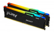 Kingston Technology FURY Beast RGB module de memorie 64 Giga Bites 2 x 32 Giga Bites DDR5 CCE 