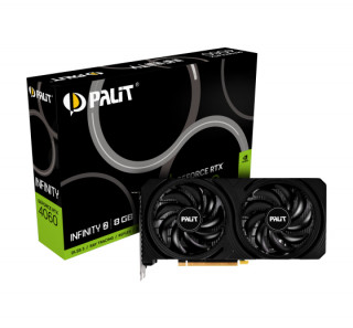 Palit GeForce RTX 4060 Infinity 2 NVIDIA 8 Giga Bites GDDR6 PC