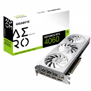GIGABYTE AERO GeForce RTX 4060 OC 8G NVIDIA 8 Giga Bites GDDR6 PC