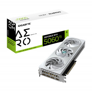 GIGABYTE GeForce RTX 5060 Ti AERO OC 16G NVIDIA 16 Giga Bites GDDR7 PC