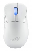 ASUS ROG Keris II Ace Wireless AimPoint White mouse-uri Gaming Mâna dreaptă RF Wireless + Bluetooth + USB Type-A Optice 42000 DPI 