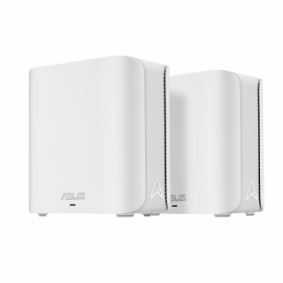 ASUS ZenWiFi BD4 (2-pack EU+UK) Bandă dublă (2.4 GHz/ 5 GHz) Wi-Fi 7 (802.11be) Alb Intern PC