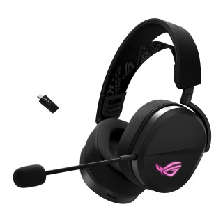 ASUS ROG Pelta Căști Prin cablu & Wireless Bandă de fixare pe cap Gaming USB tip-C Bluetooth Negru PC