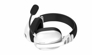 HATOR Hyperpunk 3 Wireless Căști Prin cablu & Wireless Bandă de fixare pe cap Gaming USB Type-C / USB Type-A Bluetooth Alb PC