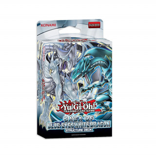 Yu-Gi-Oh! Blue-Eyes White Dragon (Reprint) Deck  Jucărie