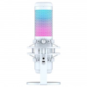 HYPERX QuadCast S - USB Gaming Microfon (white silver) (519P0AA) - RGB Lighting 