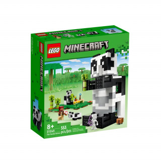 LEGO Minecraft Refugiul urșilor panda (21245) Jucărie