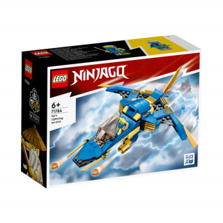LEGO NINJAGO Avionul cu reacție Fulger EVO al lui Jay (71784) Jucărie