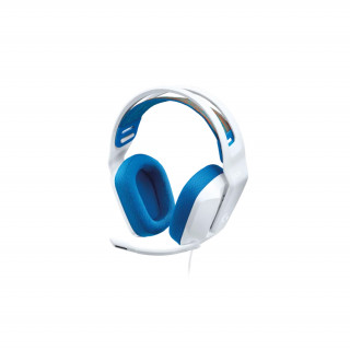 Logitech G335 Wired Gaming Headset - White PC