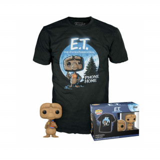 Funko Pop! & Tee (Adult): E.T. - E.T. with Candy (Special Edition) Vinyl Figurina si tricou (L) Cadouri