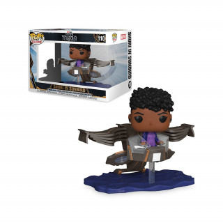 Funko Pop! Rides Super Deluxe: Marvel Black Panther Wakanda Forever - Shuri in Sunbird #110 Bobble-Head Vinyl Figurina Cadouri