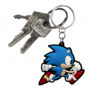 SONIC - PVC keychain  "Sonic run" 