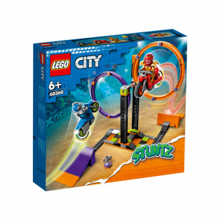 LEGO City: Provocarea de cascadorii cu rotiri (60360) Jucărie