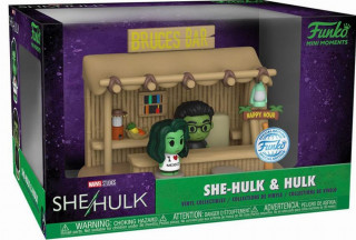 Funko Mini Moments: She-Hulk - She-Hulk & Hulk Vinyl Figurine Cadouri