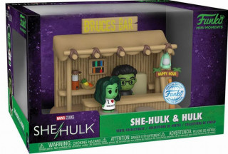Funko Mini Moments: She-Hulk - She-Hulk & Hulk Vinyl Figurine Cadouri