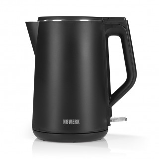 N8WERK Electric Kettle 1,5L 2200W Black Acasă