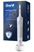 Oral-B D103 Electric Toothbrush Vitality White 