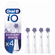 Oral-B iO Toothbrush Radiant White 4 pcs 