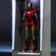 Hot Toys Marvel Miniature: Iron Man 3 (Mark 6 with Hall of Armor) Figurina 