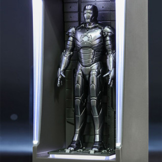 Hot Toys Marvel Miniature: Iron Man 3 (Mark 2 with Hall of Armor) Figurina Jucărie