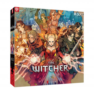 Puzzle Good Loot The Witcher Scoia'tael 500 piese Jucărie