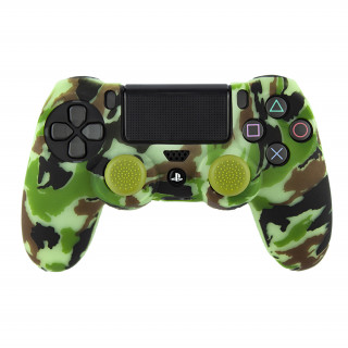 FR-TEC Husă de protecție din silicon + Grips (Army) (FR-TEC FT0019) PS4