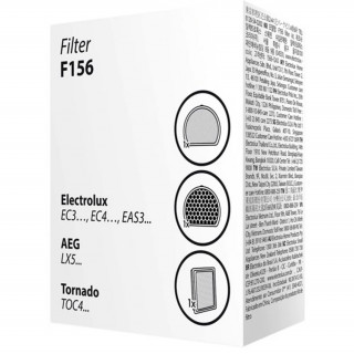 Electrolux F156 3-piece vacuum cleaner filter set Acasă