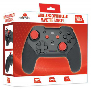 Freaks and Geeks - Controler wireless Nintendo Switch Negru/Roșu (299128) Nintendo Switch