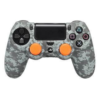 FR-TEC Husă de protecție din silicon (camuflaj) + mânere antiderapante pentru degetul mare (FR-TEC FT0023) PS4