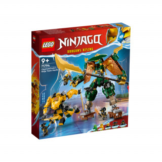 LEGO NINJAGO: Roboții din echipa ninja a lui Lloyd și Arin (71794) Jucărie