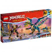 LEGO NINJAGO: Dragonul stihie vs. robotul împărătesei (71796) 
