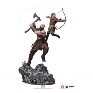 Figurină Iron Studios - Kratos and Atreus BDSArt Scale 1/10 - God of War Cadouri