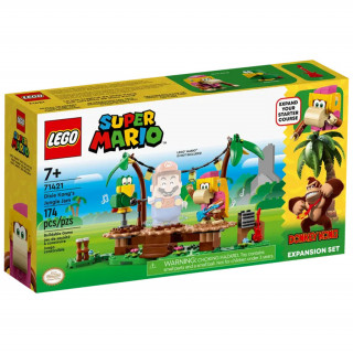 LEGO Super Mario: Set de extindere Concertul lui Dixie Kong în junglă (71421) Jucărie