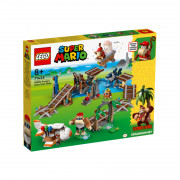 LEGO Super Mario: Set de extindere Plimbarea cu vagonetul minier a lui Diddy Kong (71425) 