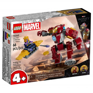 LEGO Marvel Super Heroes: Iron Man Hulkbuster vs Thanos (76263) Jucărie