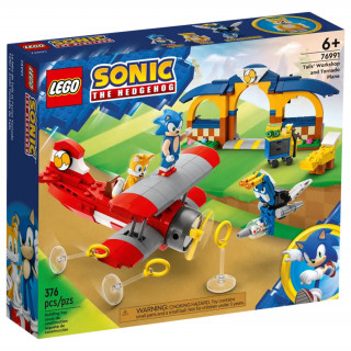 LEGO Sonic the Hedgehog: Atelierul lui Tails și avion Tornado (76991) Jucărie