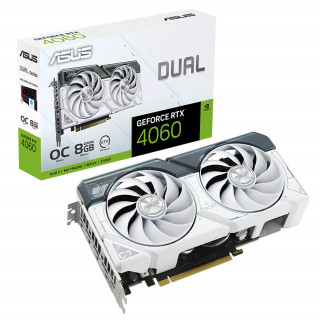 ASUS Dual GeForce RTX 4060 White OC Edition 8GB GDDR6 PC