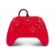 PowerA Xbox Series X|S, Xbox One, PC Controler cu fir (roșu) 