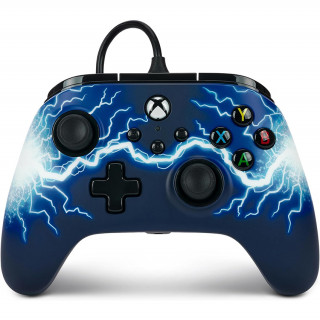 PowerA Advantage Xbox Series X|S, Xbox One, controler cu fir pentru PC (Arc Lightning) Xbox Series